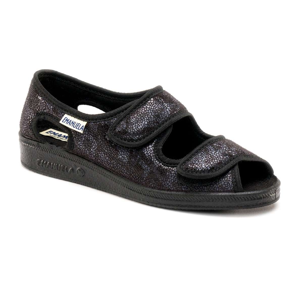 art. 667 - sandalo donna colore nero | Calzaturificio Emanuela