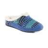 ART. 1512 - Ciabatta donna in lana colore Blu