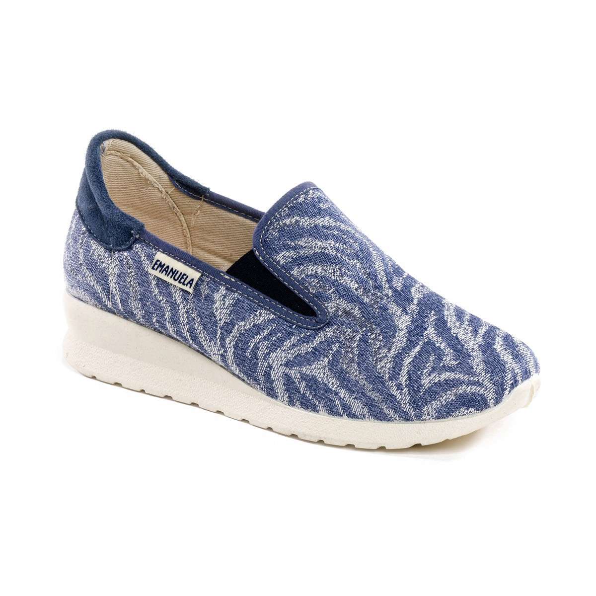 ART. 2878 - Calzatura donna blu per primavera