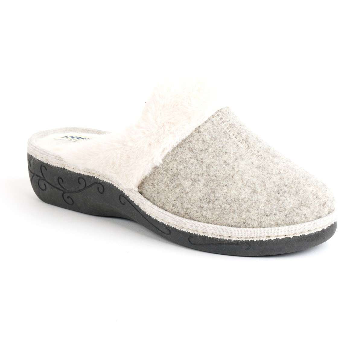 Art. 1022 - Ciabatta donna lana | Calzaturificio Emanuela