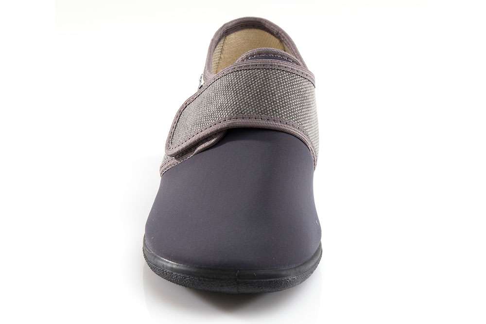 art. 986 - Calzatura per piedi speciali, uomo, colore grigio Calzaturificio Emanuela