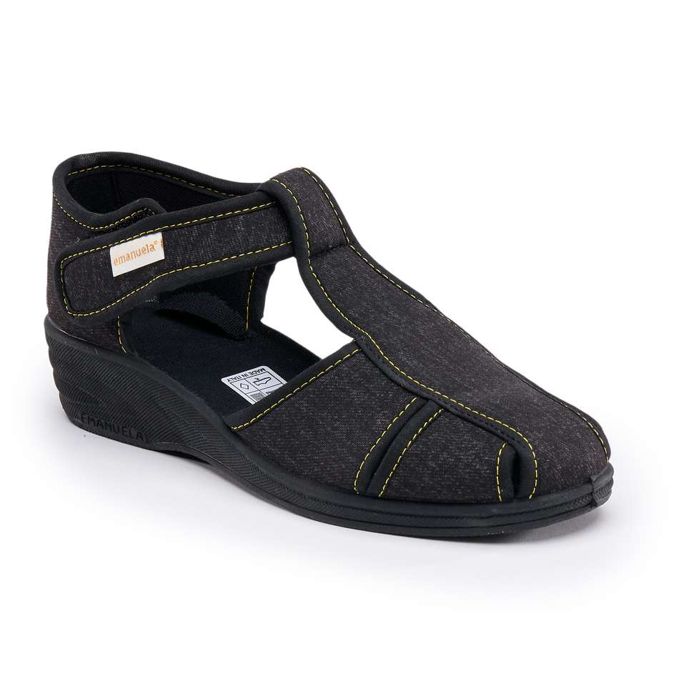 art. 905 calzaturificio emanuela scarpa primavera/estate donna colore nero