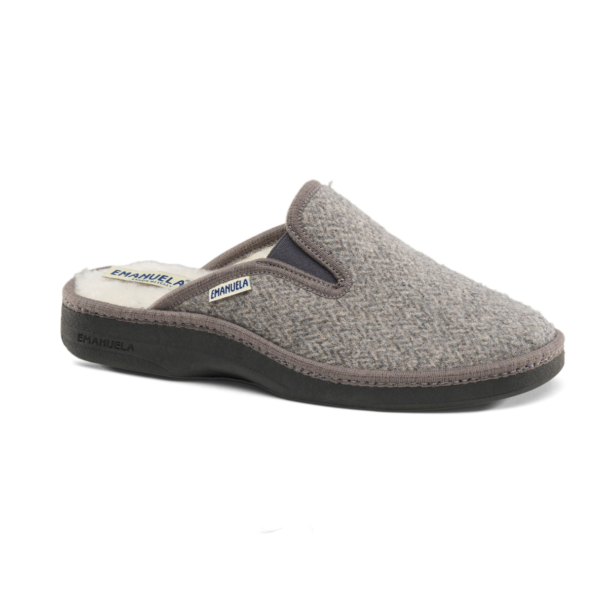 art. 1104 ciabatta uomo invernale grigio
