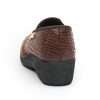 ART. 2300 mocassino invernale donna di colore marrone Calzaturificio Emanuela
