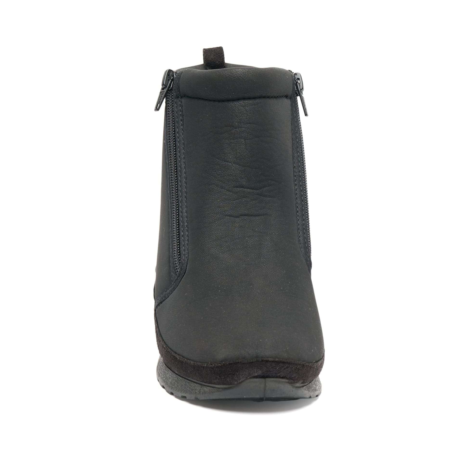 ART. 2818 scarponcino invernale donna nero Calzaturificio Emanuela made in Italy prodotto artigianale