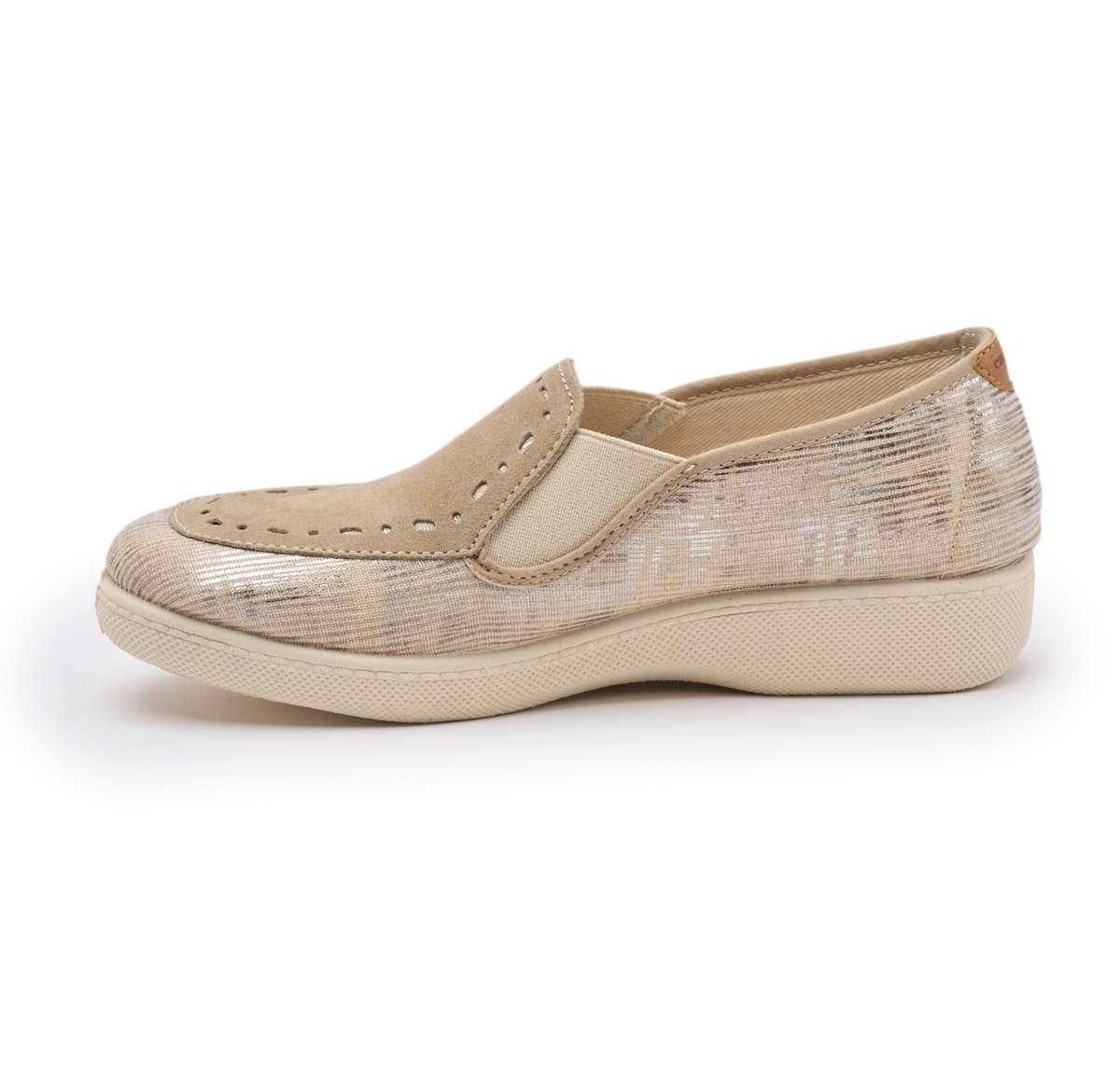 ART. 2217 scarpa donna estate beige calzaturificio emanuela