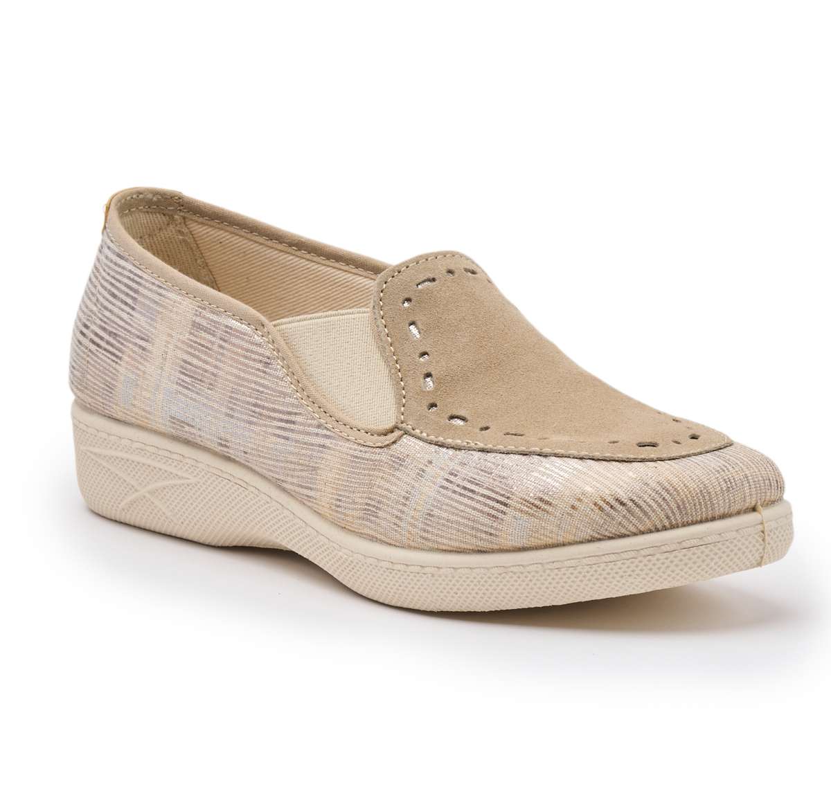 ART. 2217 scarpa donna estate beige calzaturificio emanuela