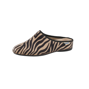 art.1563 ciabatta donna invernale zebra